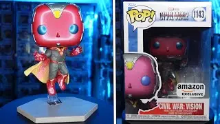 VISION 1143 CIVIL WAR - AMAZON EXCLUSIVE - UNBOXING FUNKO POP