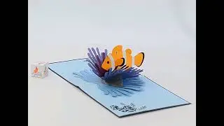 3D pop up card about special animals | Cut Pop Up