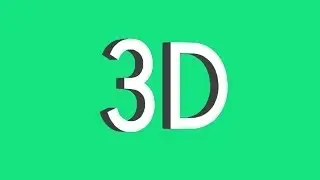 Preset para download- Deixe seu texto 3D