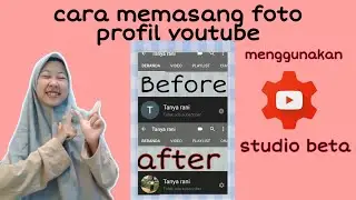 cara pasang foto profil youtube