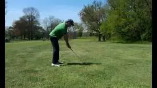 Golf Swing at Bethpage Green Golf Course
