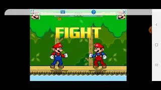 MUGEN Battle #16 SSB Mario V2.0 vs SSB SMW TV Mario