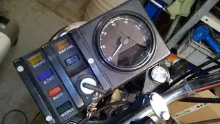 Multi-speedometer for a motorcycle