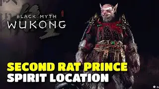 Black Myth Wukong - Second Rat Prince Spirit Location (Chapter 2)