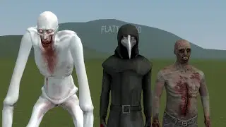 SCP-096:CB VS SCP-049 ULTIMATE!! Garrys Mod Sandbox