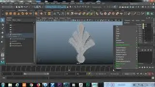 Generating Particle from Photoshop shape in Autodesk Maya part1 | By Kailash H Kanojia
