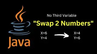 Swap Two Numbers in Java Without a Third/Temporary Variable