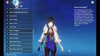 Yelan voice-over: About Xiangling  (Genshin Impact eng)
