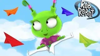 Learn Origami | Preschool Learning Videos | Rob The Robot