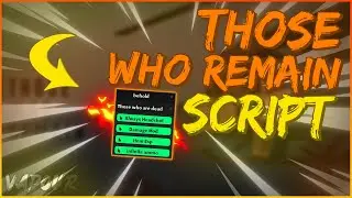 Roblox Those Who Remain Script GUI [Inf Ammo + More] (Pastebin 2022)
