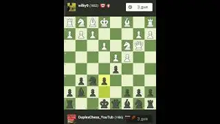 Шахматы. Мат Анастасии в реальной партии! 