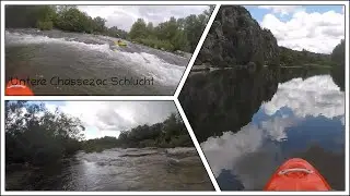 Untere Chassezac Schlucht