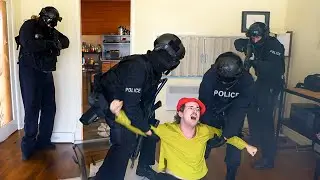 trolling zoom classes... but we get SWATTED