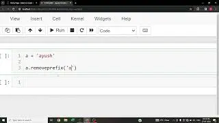 remove preffix and suffix method in python