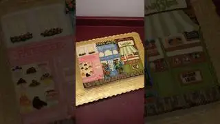 This is my favorite cake I’ve ever made - inspired by Bruges, Belgium🍰💐🧇✨ PART 2 #cake #shorts