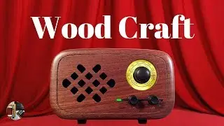 Rerii RW-01 AM FM Stereo Portable Wood Craft Radio Review
