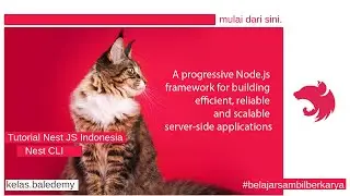 Nest JS Tutorial Indonesia #2 - Nest CLI