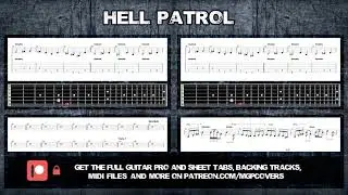 Judas Priest - Hell Patrol Tutorial | Full Tabs - Guitar Lesson (Guitar Pro)