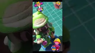 CREATING JACKY SEPIA IN 1 MINUTE 🏖️🐬🦀🐢✨✨✨ en collab con:@BsClayStudios #jacky #brawlstars #paint