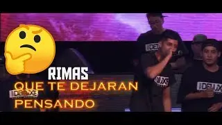 RIMAS QUE TE DEJARAN PENSANDO (IMPRESIONANTE)