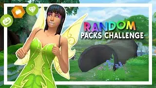 RANDOM PACKS CAS CHALLENGE // The Sims 4 CAS Challenge