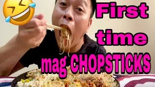 FIRST TIME USING CHOPSTICKS II HAPPY FATHERS DAY II CHOPSTICKS