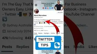 Create a Winning Twitter ( X ) BIO - Tip No 2