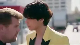 “James, this is not a venue...that's a crosswalk” BTS V #Shorts #kpop #bts #twice #blackpink