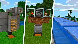 Микро-Ферма ЛЬДА + ГРИБОВ + ЯГОД! | Minecraft Bedrock Edition | Майнкрафт Пе 1.16.210 | 