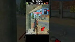 ✅Predation Perk Tutorial💪Pro Settings in CODM BR💯🔥Codmobile🤕CODM Pro Setting 