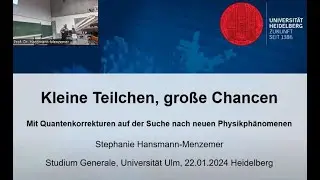 Kleine Teilchen, große Chancen – mit Quantenschleifen neuen Physikphänomenen auf der Spur