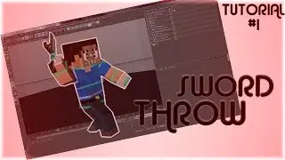 Sword Throw/Fall *Minecraft Animation Tutorial