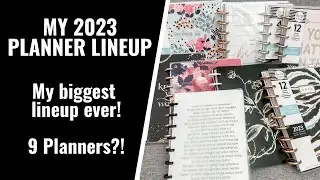 SHARING MY 2023 PLANNER LINEUP!!