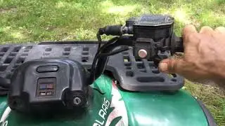 Engine swap on an Polaris 4x4