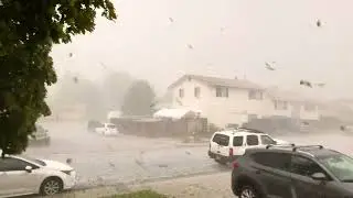 Orem Utah August 8 2024,Rain hail wind storm,New Video Utah County! #newvideo #orem #oremutah #utah