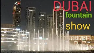Dubai amazing dancing fountain Show | Burj khalifa | The Dubai mall