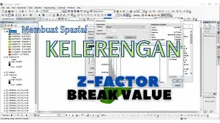 CARA LENGKAP MEMBUAT SHAPEFILE KELERANGAN DEM DI ARCGIS