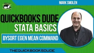 How To Sort 1 Variable By Another In Stata Using Bysort Egen Mean