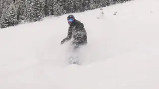 Powder Snowboarding