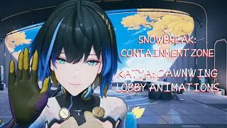 Snowbreak: Containment Zone - Katya: Dawnwing (Lobby Animations)