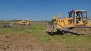 И давайте работать, Б10, т130. чистка поля.