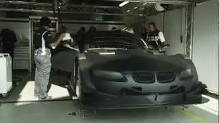 All New BMW M3 DTM 2012 Testing - Roll out