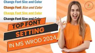 changing font style in document in word