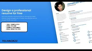 FREE RESUME BUILDER | CREATE TOP COMAPNY HIRING RESUME FOR FREE 