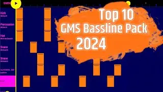 Top 10 GMS Bassline Pack 2024 ।।New Style Unique GMS Bassline Pack ।। Bassline Loops Pack।। GP FLM