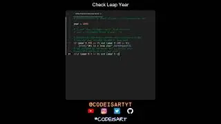 Check Leap Year in Python | Python Examples | Python Coding Tutorial | Python Coding Interview
