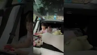 Tesla Camp Mode with Kids!