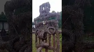 из сена - такое сотворить...