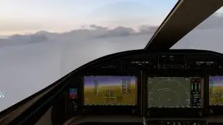 [X-Plane 11pb3] Epic E1000 KDCA approach with xEnviro