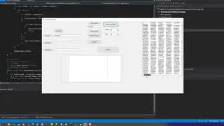 Windows Forms .NET test harness to dynamically generate a matrix consisting of true random numbers.